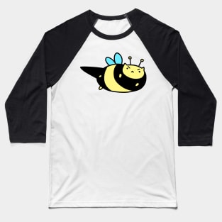 Angry Bumblebee Kitty Baseball T-Shirt